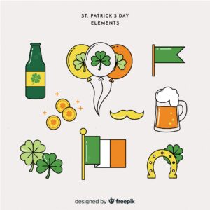 St. patrick's day element collection