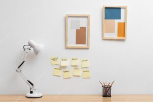 Sticky note collection with to do list