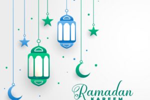 Stylish ramadan kareem islamic festival background