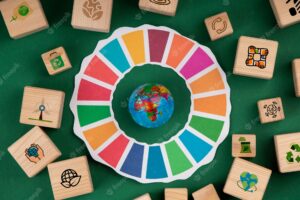 Sustainable development goals still life