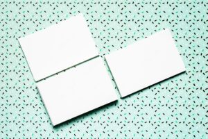 Wedding invitations with teal background