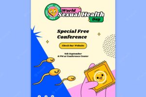World sexual health day invitation