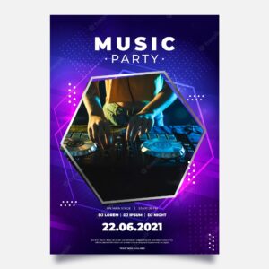 2021 music event poster concept