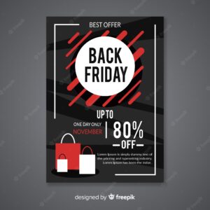 Black friday flyer