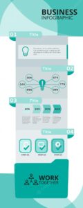 Business infographics cocnept