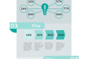 Business infographics cocnept