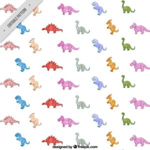 Cute dinosaurs pattern