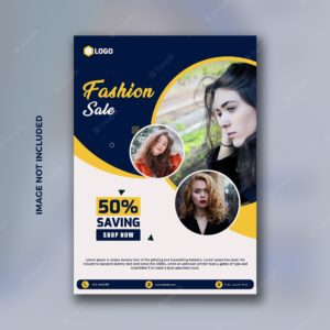 Fashion sale flyer