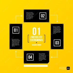 Infographic template design