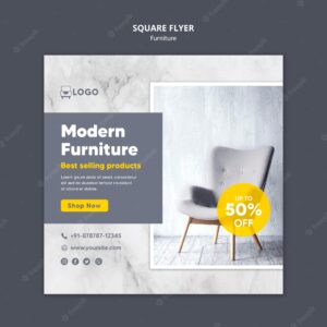 Modern furniture discount square flyer
