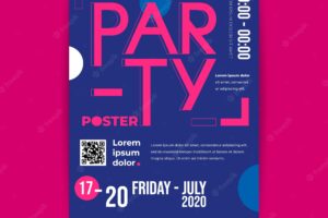 Programming event poster template
