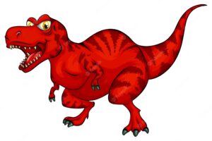 A raptorex dinosaur cartoon character