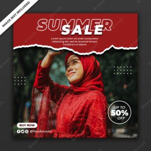 Social media post instagram template fashion girl sale collection new